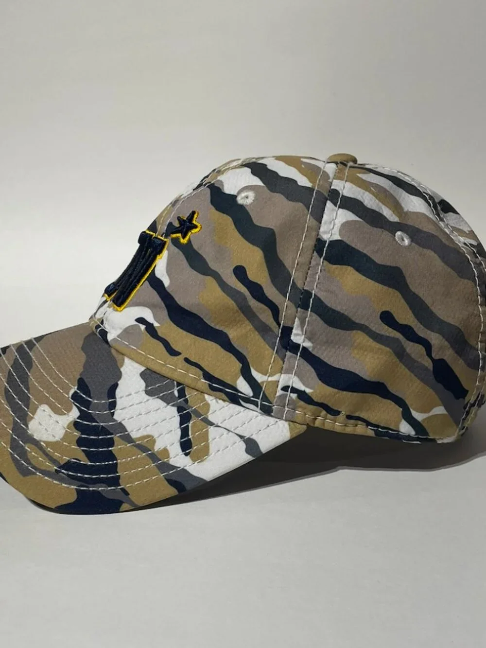 The Game Navy Midshipmen N-Star Tiger Camo Hat Adjustable College Baseball Cap
